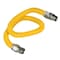 Flextron Gas Line Hose 5/8'' O.D.x60'' Len 3/4" FIPxMIP Fittings Yellow Coated Stainless Steel Flexible FTGC-YC12-60P - alternate 1